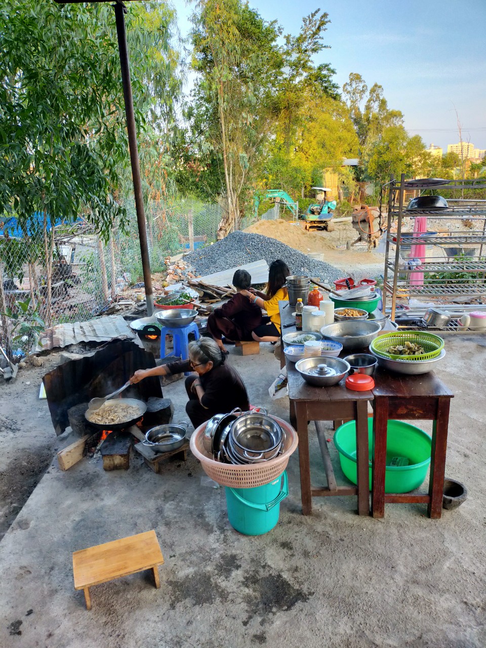 Nấu ăn ở chùa